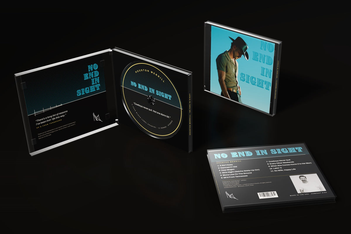 No End In Sight CD — jewel case set, wide