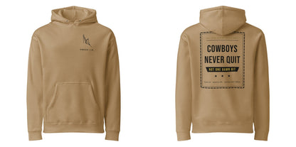 Grand Dad's Grit Hoodie — front and back